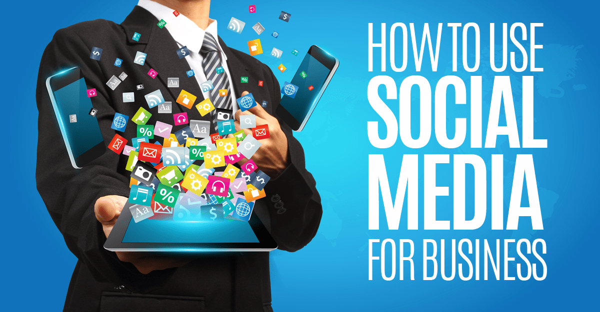 use of social media in business